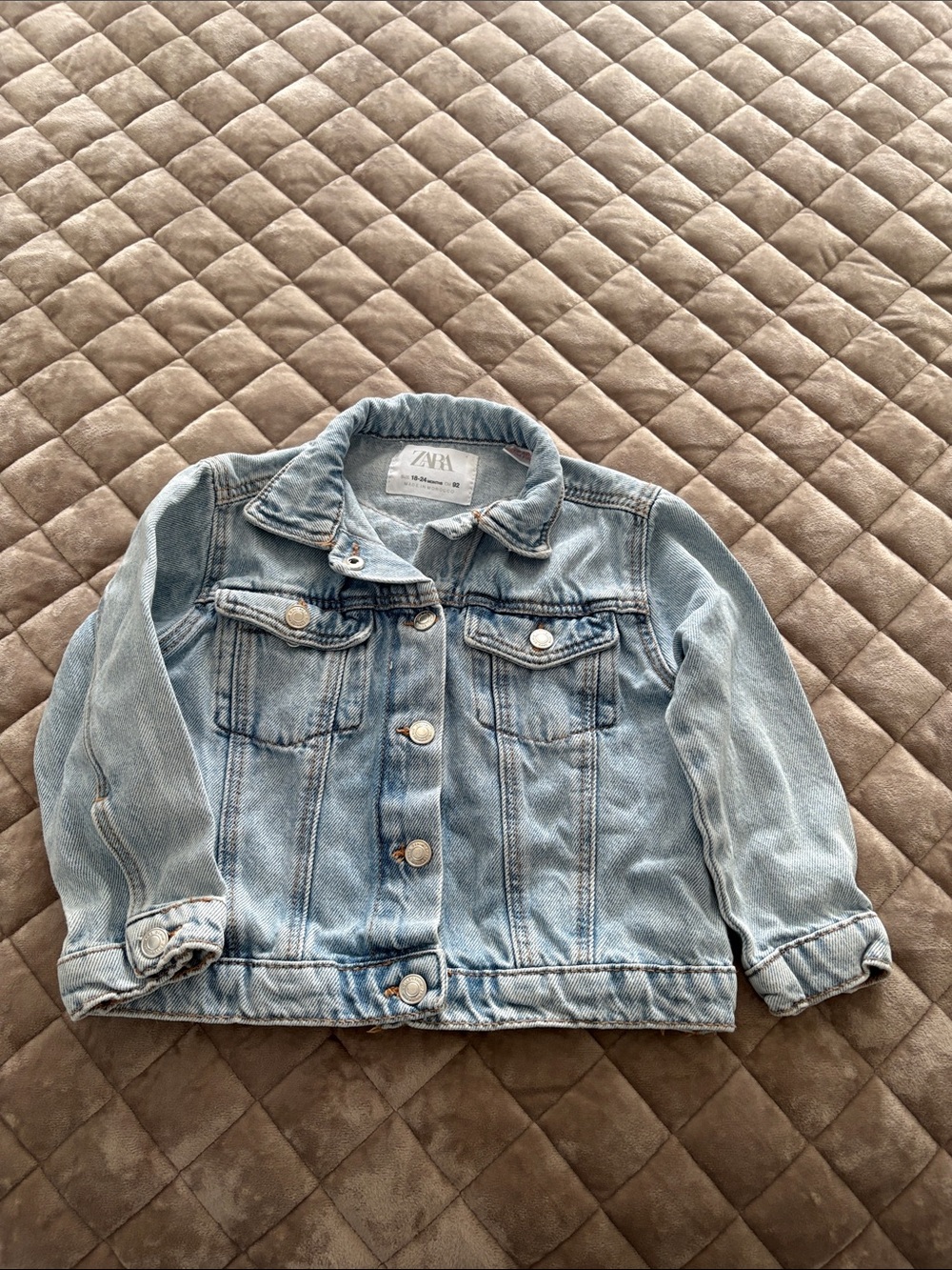 Zara Kids Light Blue Denim Jacket
